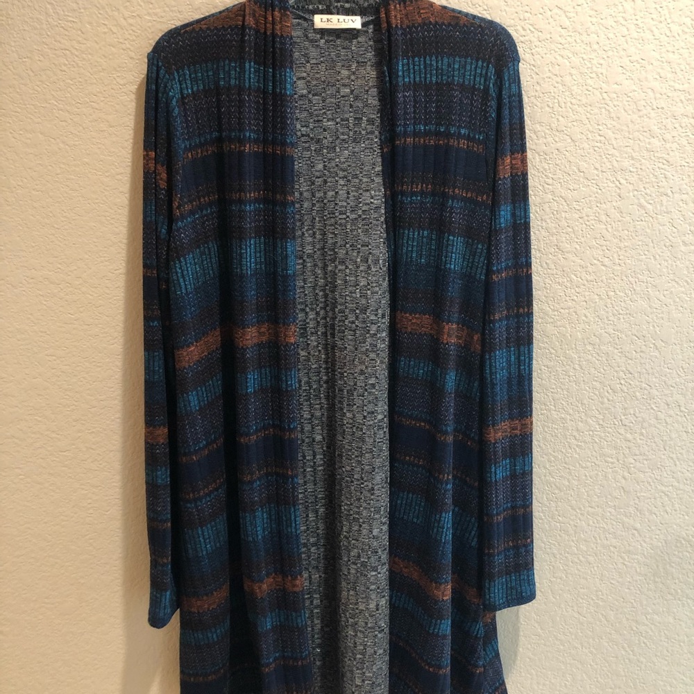 Striped cardigan